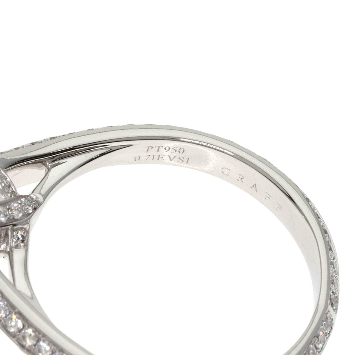 GRAFF   Ring Legacy Round Diamond Platinum PT950 Ladies
