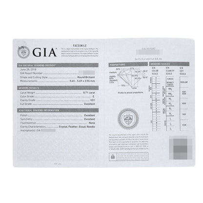 GRAFF   Ring Legacy Round Diamond Platinum PT950 Ladies