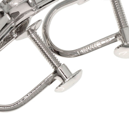 CHANEL Comet Diamond Earring K18 White Gold Ladies [Used]