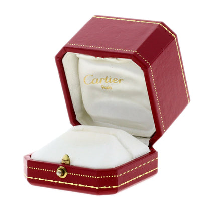 CARTIER Indian Mystery Smoky Quartz Diamond #51 Ring K18 Pink Gold Ladies [Used]