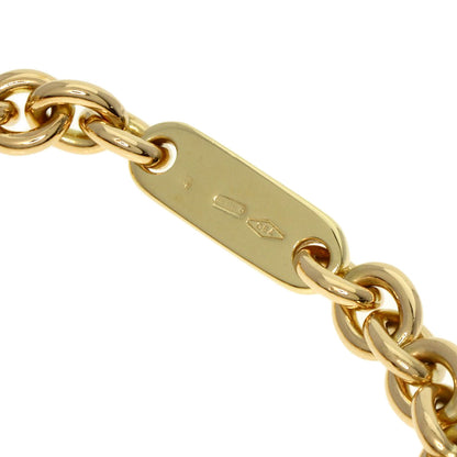 BVLGARI BVLGARI BVLGARI Lapis Lazuli & Azure stone Key Chain key ring K18 Yellow Gold Ladies [Used]