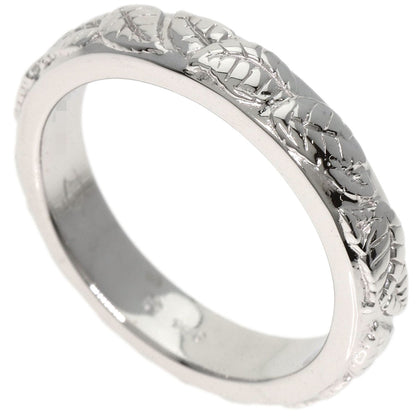 Carrera y Carrera Leaf motif Ring K18 White Gold Ladies [Used]