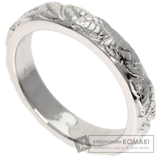Carrera y Carrera Leaf motif Ring K18 White Gold Ladies [Used]