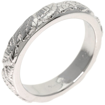 Carrera y Carrera Leaf motif Ring K18 White Gold Ladies [Used]