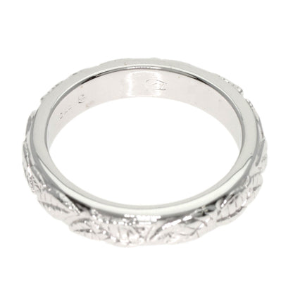 Carrera y Carrera Leaf motif Ring K18 White Gold Ladies [Used]