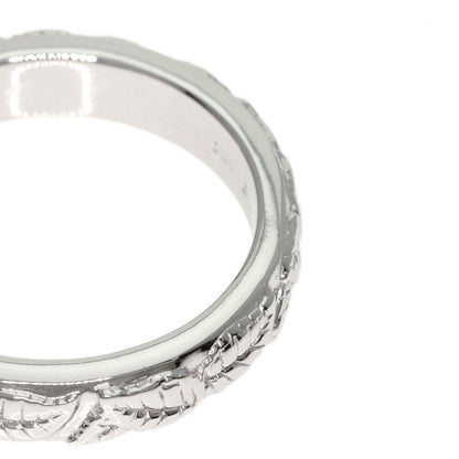 Carrera y Carrera Leaf motif Ring K18 White Gold Ladies [Used]