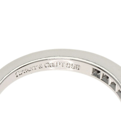 TIFFANY&Co. Half Eternity Diamond Ring Platinum PT950 Ladies [Used]