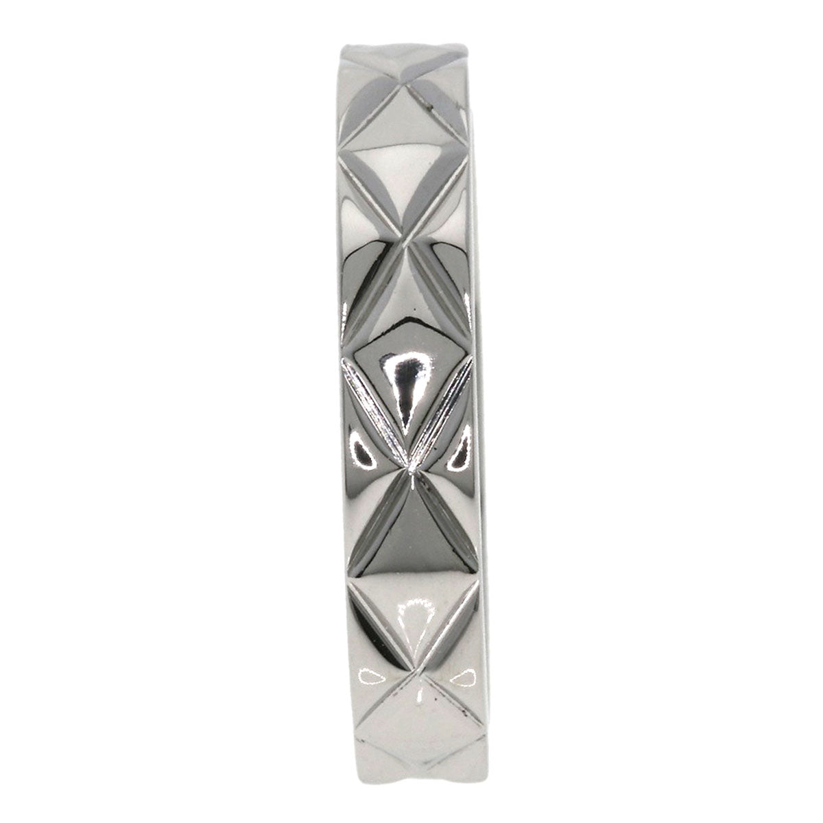 CHANEL   Matelasse  #51 Ring  Platinum PT950 Ladies  [’†ŒÃ]