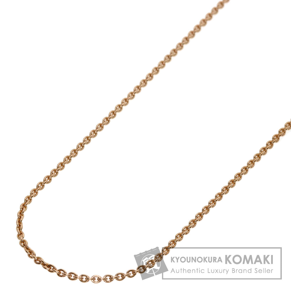 MIKIMOTO Chain 16.5" Necklace K18 Pink Gold Ladies [Used]