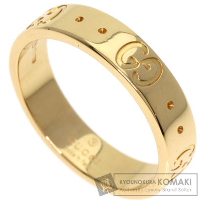 GUCCI Icon # 9 Ring K18 Yellow Gold Ladies [Used]