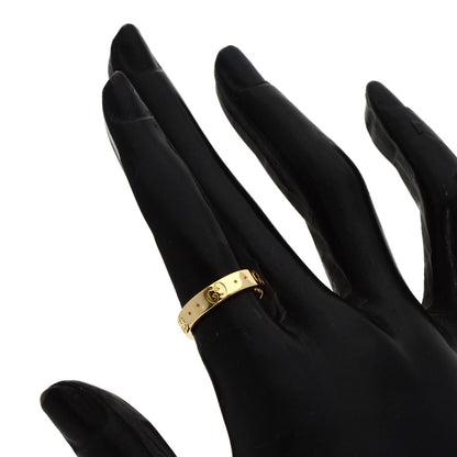 GUCCI Icon # 9 Ring K18 Yellow Gold Ladies [Used]