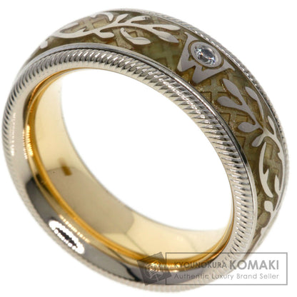 Wellendorff Diamond #48.5 Ring K18 Yellow Gold K18 White Gold 11.7g　Ladies
