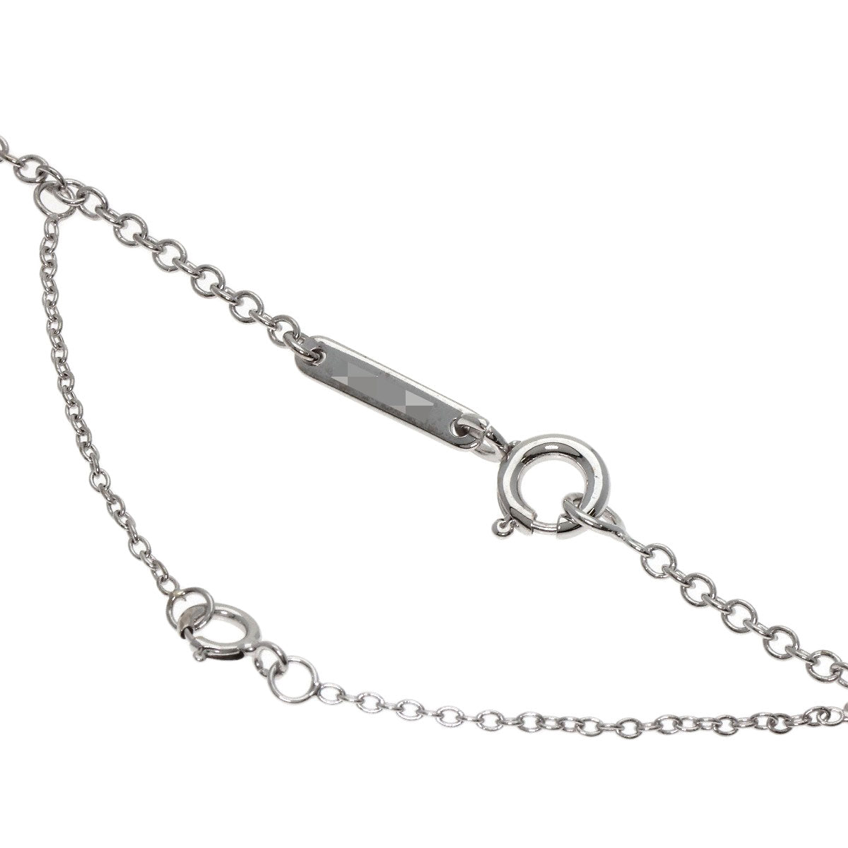 CARTIER Hindu Diamond Necklace K18 White Gold Ladies [Used]