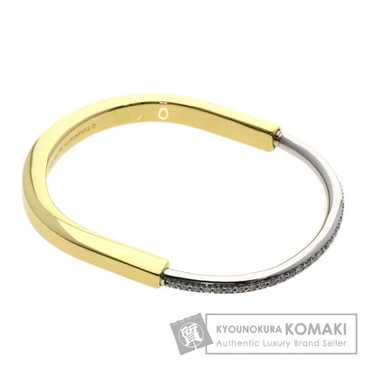 TIFFANY&Co. TIFFANY&Co. Rock Bangle Diamond Bracelet K18 Yellow Gold K18 White GoldLadies [Used]