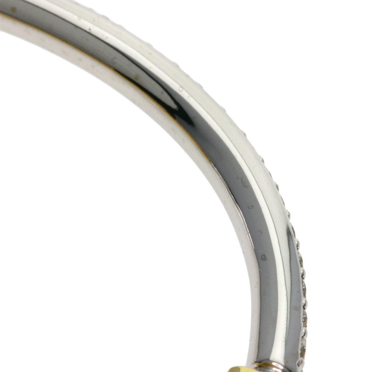 TIFFANY&Co. TIFFANY&Co. Rock Bangle Diamond Bracelet K18 Yellow Gold K18 White GoldLadies [Used]