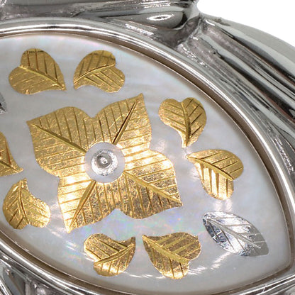 MIKIMOTO Pikwe Feather Brooch K18 White Gold Ladies [Used]