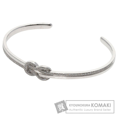 FRED Chance Infinie Diamond Bangle #15 Bracelet K18 White Gold Ladies [Used]