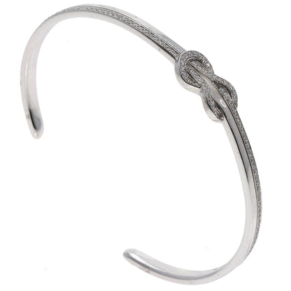 FRED Chance Infinie Diamond Bangle #15 Bracelet K18 White Gold Ladies [Used]