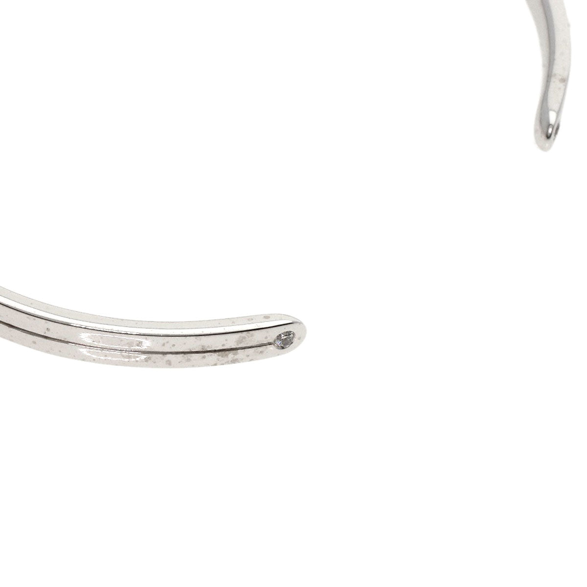 FRED Chance Infinie Diamond Bangle #15 Bracelet K18 White Gold Ladies [Used]
