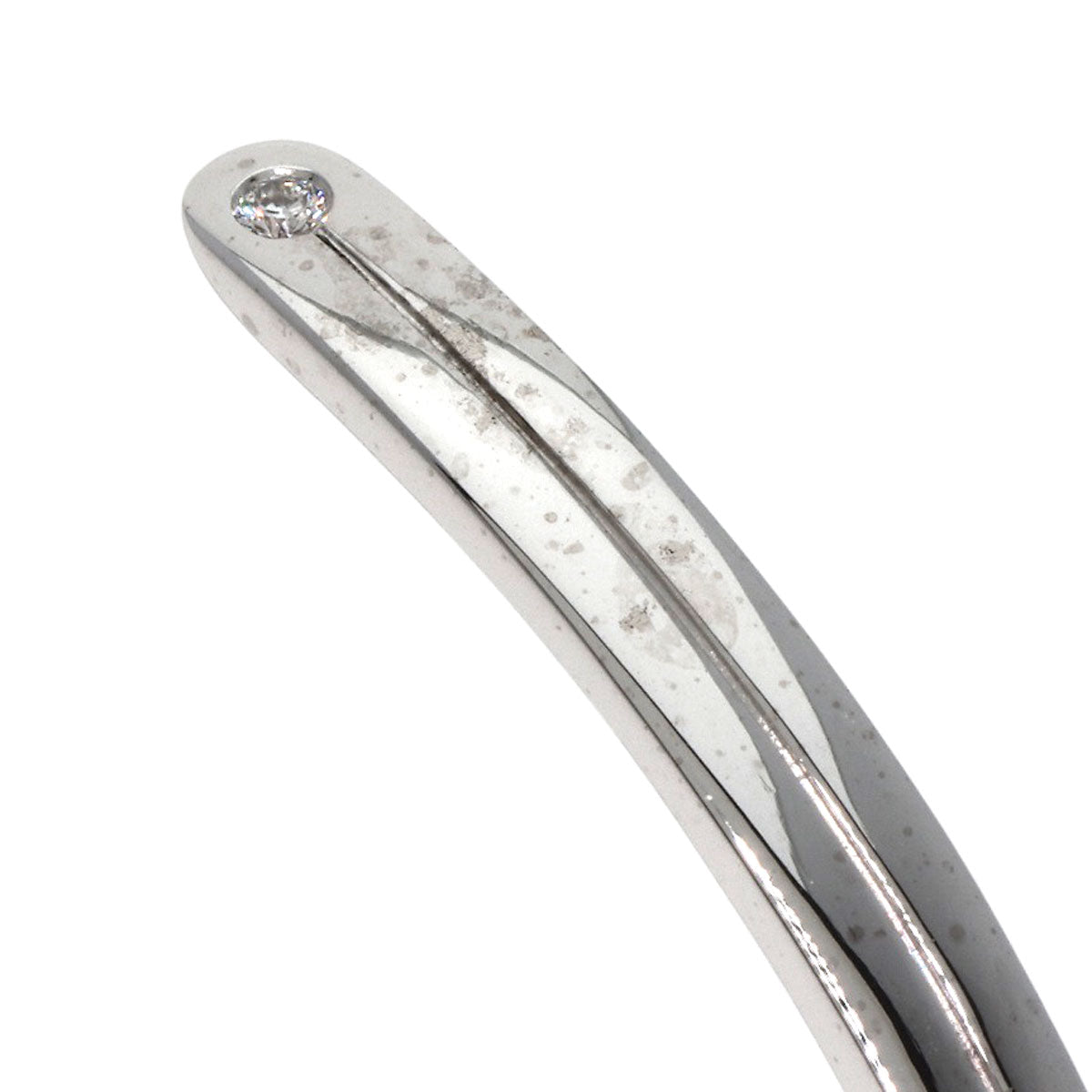 FRED Chance Infinie Diamond Bangle #15 Bracelet K18 White Gold Ladies [Used]