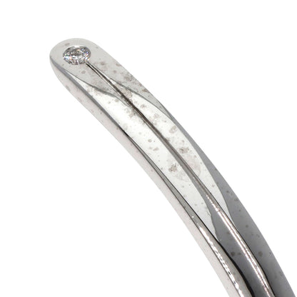 FRED Chance Infinie Diamond Bangle #15 Bracelet K18 White Gold Ladies [Used]