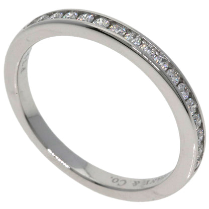 TIFFANY&Co. Half Eternity Diamond Ring Platinum PT950 Ladies [Used]