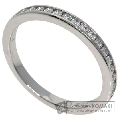 TIFFANY&Co. Half Eternity Diamond Ring Platinum PT950 Ladies [Used]