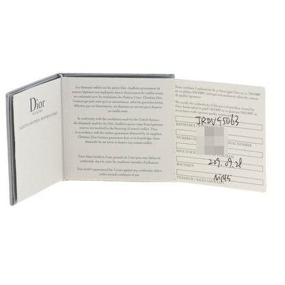 Dior Rose des Vents Diamond Pink Opal 5 Icon Bracelet K18 Pink Gold Ladies [Used]