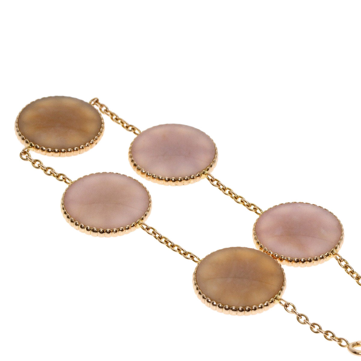 Dior Rose des Vents Diamond Pink Opal 5 Icon Bracelet K18 Pink Gold Ladies [Used]