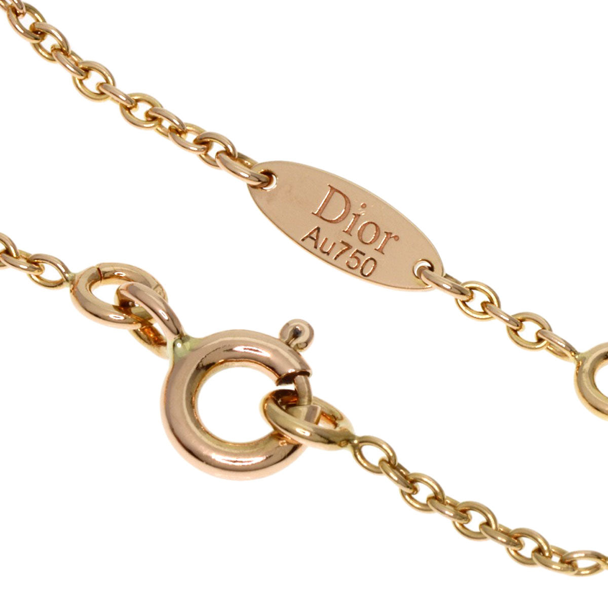 Dior Rose des Vents Diamond Pink Opal 5 Icon Bracelet K18 Pink Gold Ladies [Used]