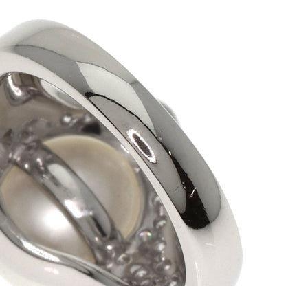 Pearl Pearl Diamond Okina Jun Ring Platinum PT900 13.6g　Ladies