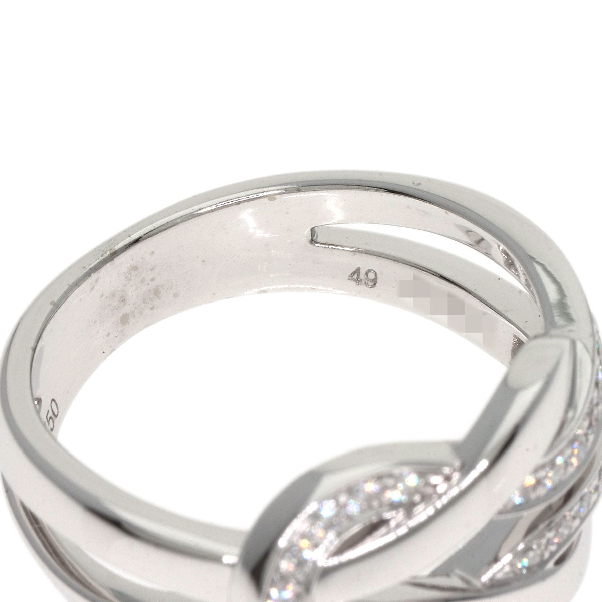 FRED Chance Infinie Diamond #49 Ring K18 White Gold Ladies [Used]