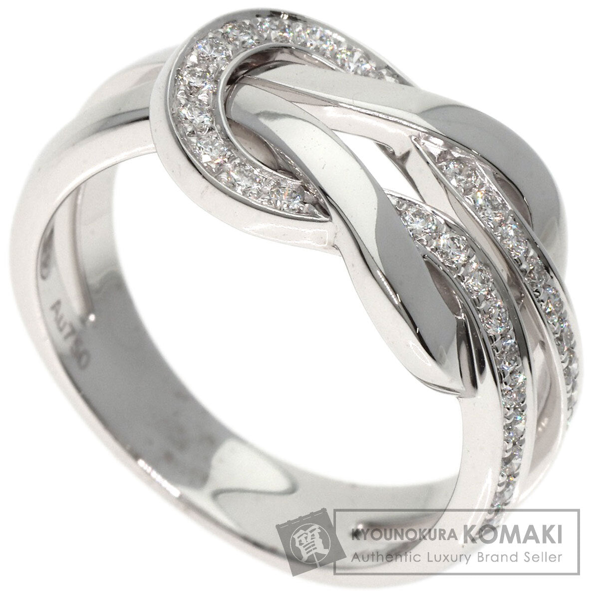 FRED Chance Infinie Diamond #49 Ring K18 White Gold Ladies [Used]