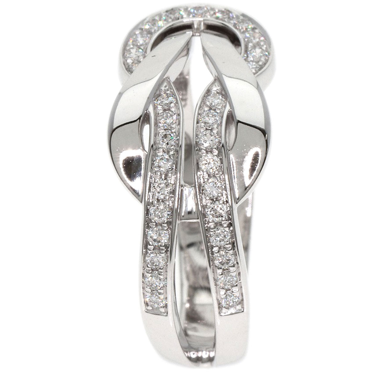 FRED Chance Infinie Diamond #49 Ring K18 White Gold Ladies [Used]