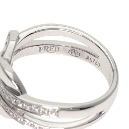FRED Chance Infinie Diamond #49 Ring K18 White Gold Ladies [Used]