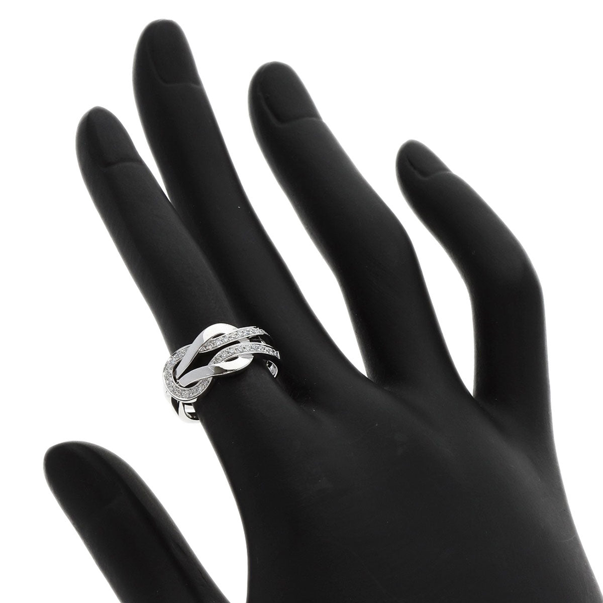FRED Chance Infinie Diamond #49 Ring K18 White Gold Ladies [Used]
