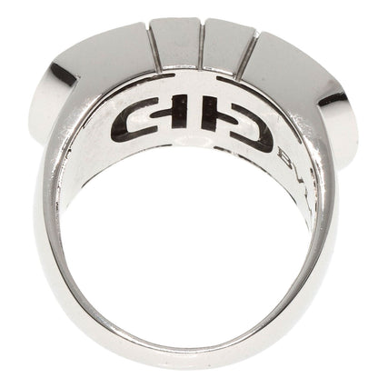 BVLGARI Parentesi Pavé Diamond Ring K18 White Gold Ladies [Used]