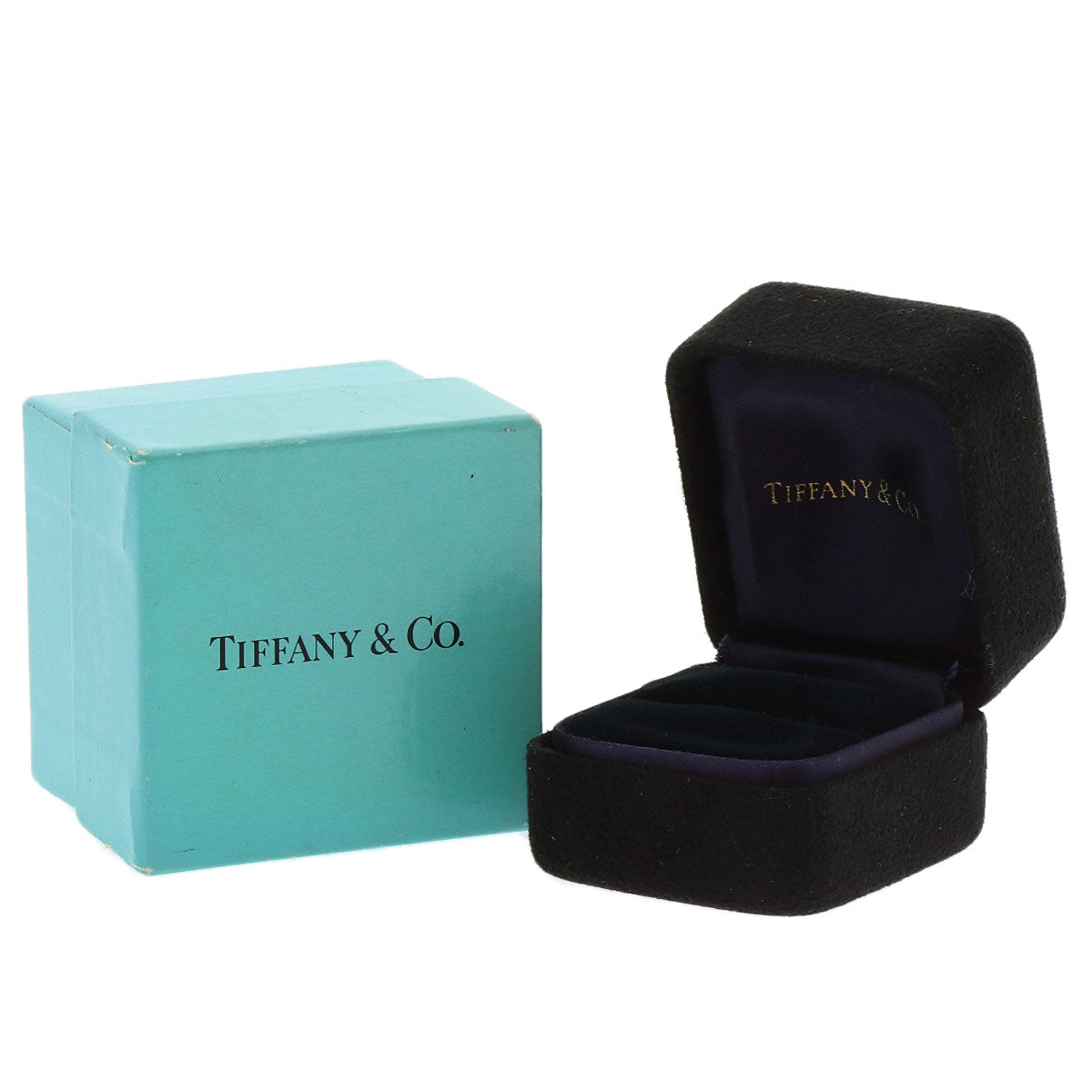 TIFFANY&Co. Ribbon Diamond Ring Platinum PT950 Ladies [Used]