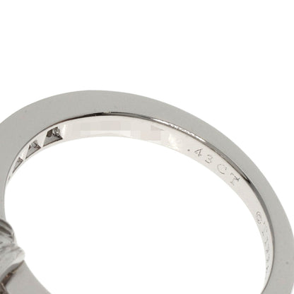 TIFFANY&Co. Ribbon Diamond Ring Platinum PT950 Ladies [Used]
