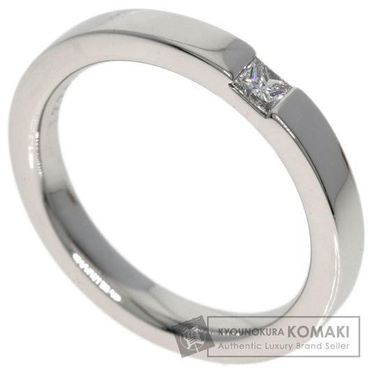 HARRY WINSTON Princess cut diamond Ring Platinum PT950 Ladies [Used]