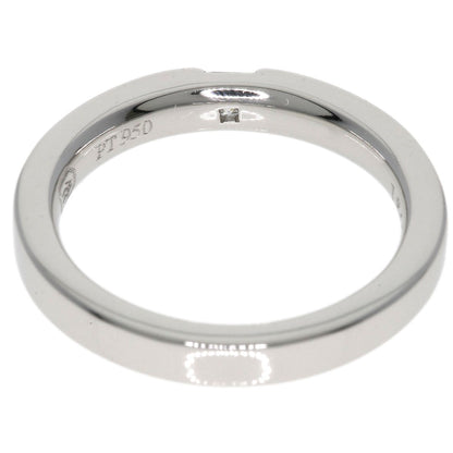 HARRY WINSTON Princess cut diamond Ring Platinum PT950 Ladies [Used]