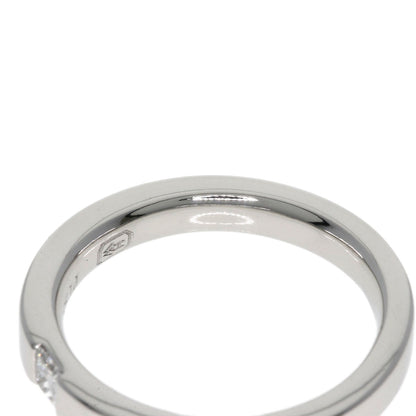 HARRY WINSTON Princess cut diamond Ring Platinum PT950 Ladies [Used]