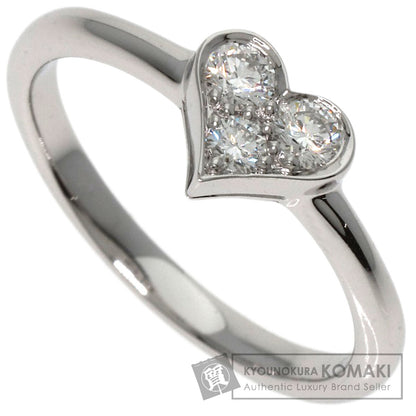 TIFFANY&Co. Sentimental Heart Diamond Ring Platinum PT950 Ladies [Used]