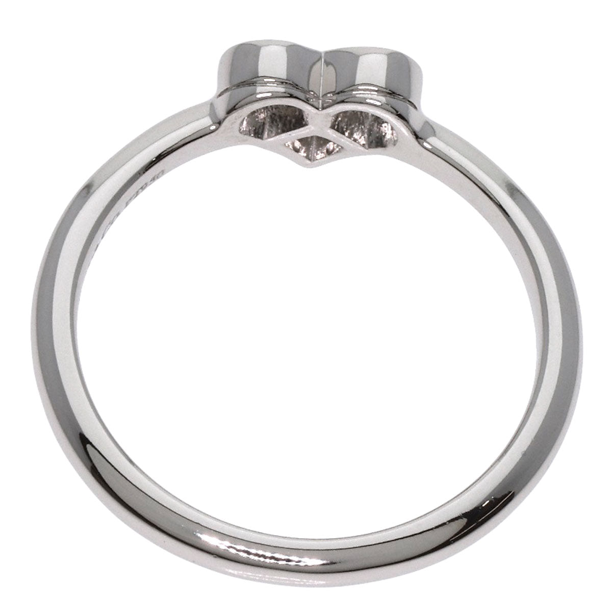 TIFFANY&Co. Sentimental Heart Diamond Ring Platinum PT950 Ladies [Used]
