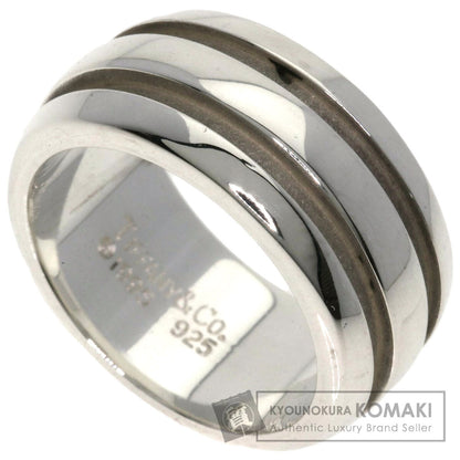 TIFFANY&Co. Grooved Ring Silver Ladies [Used]
