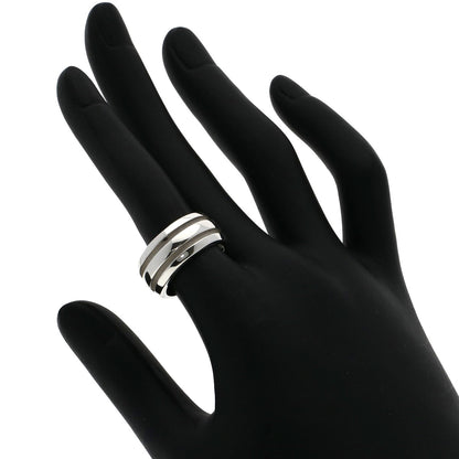 TIFFANY&Co. Grooved Ring Silver Ladies [Used]