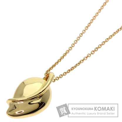 TIFFANY&Co. Reef Elsa Peretti Necklace K18 Yellow Gold Ladies [Used]