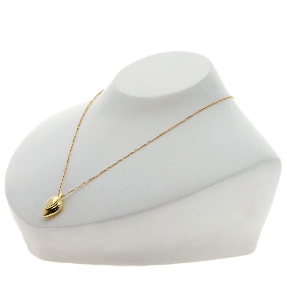 TIFFANY&Co. Reef Elsa Peretti Necklace K18 Yellow Gold Ladies [Used]