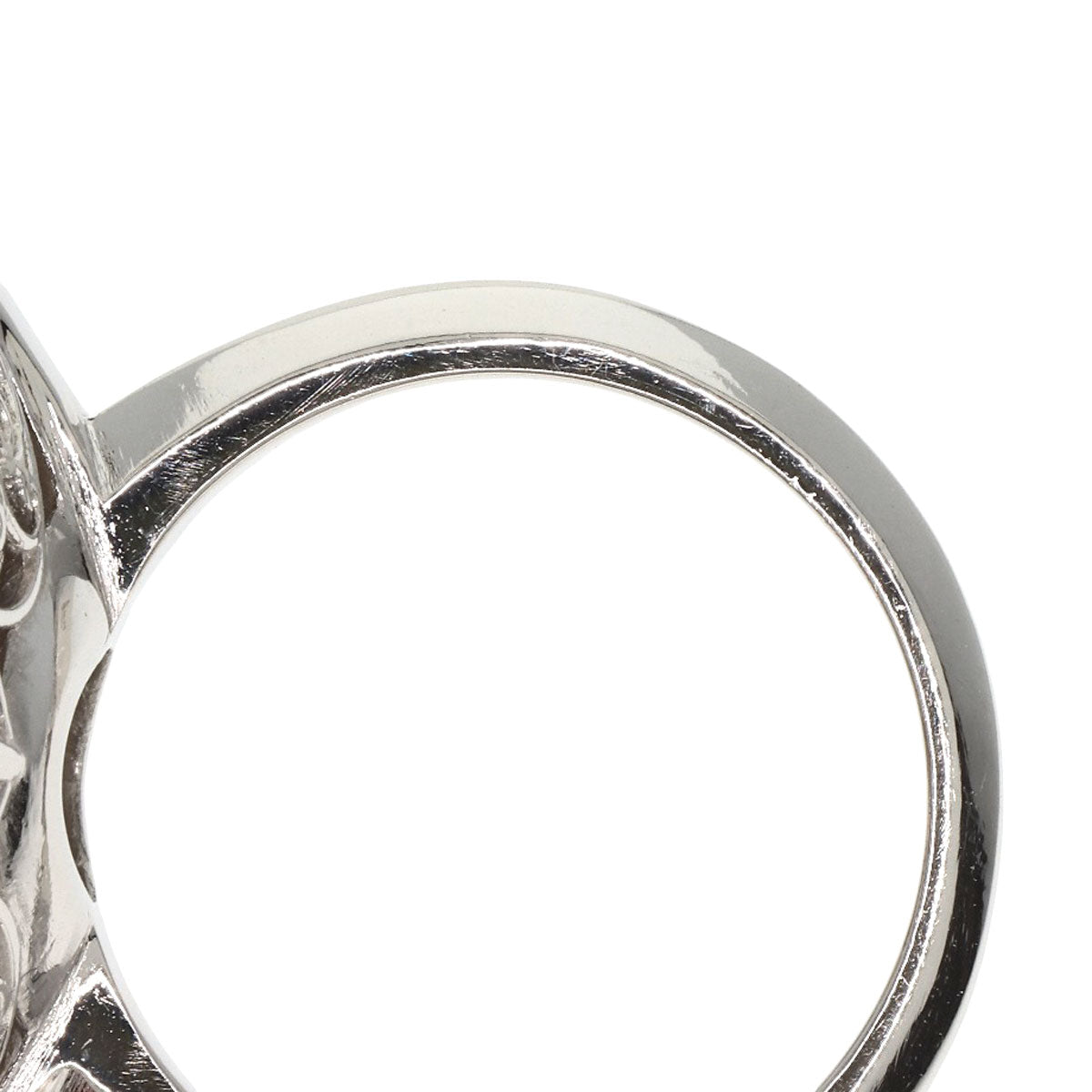 0.98ct Pearl Pearl Diamond Ring Platinum PT900 21.2g　Ladies