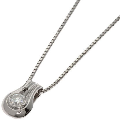 0.436ct Diamond Necklace Platinum PT850 PT900 6.7g�@Ladies